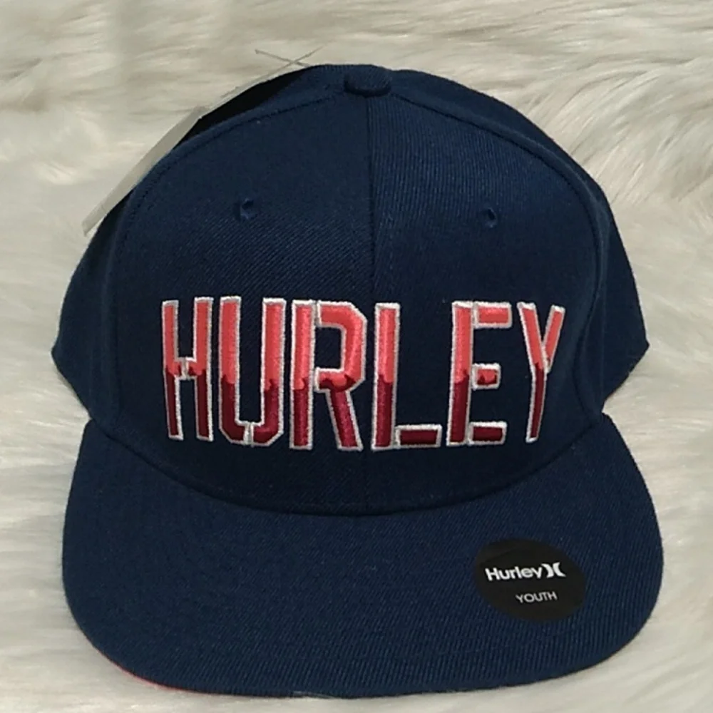 NWT Hurley Youth Snap Back Hat HTF In New Condition - Picture 2 of 14